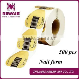 Newair Professional 500 Pcs Gel Aluminum Nail Form thumbnail-1