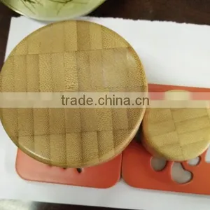Laser Engraved Bamboo Cream Jar thumbnail-4