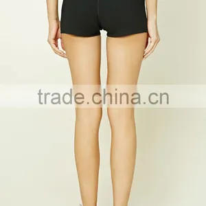 4 Way Stretch Custom Board Shorts Women Nylon Spandex Blend Active Stretch-Knit Dance Shorts thumbnail-4