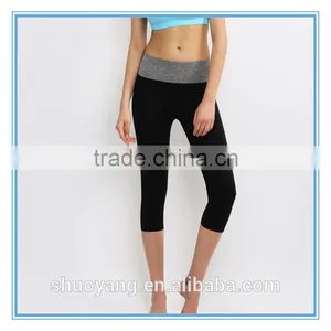 Top Quality Fitness Elastic Pants Women Dance Yoga Sports Pants Tights Gym Workout Clothing Fashion Legging thumbnail-1