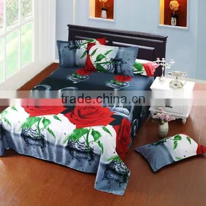 Oem Soft Wholesale Household Textile Digital Printed Bed Sheet thumbnail-2