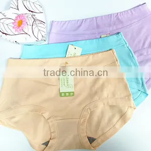 Young Girl Panty Cotton Fabric Cheap Women Underwear thumbnail-2