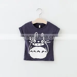 New Model Design Kids Cartoon T-shirt o Neck Short Tee thumbnail-4
