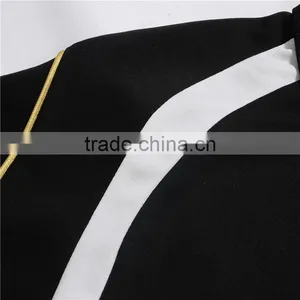 Black Polo T-shirt With Three Botton thumbnail-4