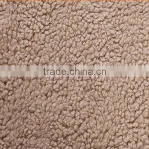 100 Polyester Berber Fleece Textile Fabric,thick Polyester Berber Fleece thumbnail-2