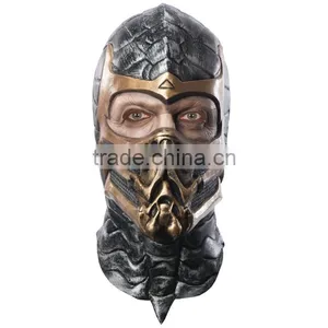 Mortal Kombat Scorpion Adult Mask thumbnail-1