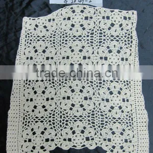 Crochet Cotton Textile /cotton Fabric thumbnail-1