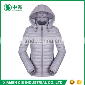 Fashion Style Winter Lightweight Womens Hooded Down Jacket for Sale thumbnail-2