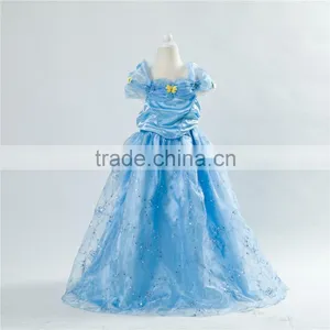 2016 Frozen Elsa Dress Wholesale Halloween Costume thumbnail-5