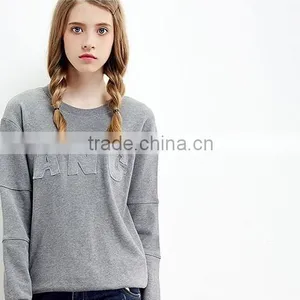 Female Hemp Grey Sets Round Collar Fleece thumbnail-3