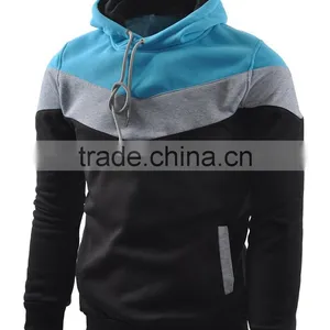 Customized Fleece Pullover Fashion Sweatshirts Hoodies for Men thumbnail-2