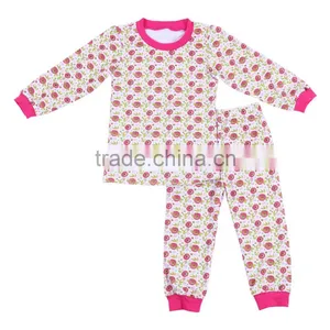 Hot Sale Children Boutique Clothing Printed Kids Pajamas Children Pajamas Fall &winter Kids Outfits thumbnail-1