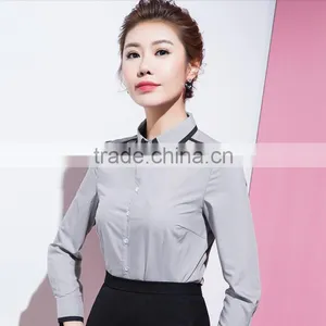 Custom Chantilly Factory Discount Latest Formal French New Style Mature Women Blouse thumbnail-2