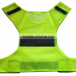 High Quality Roadway Protective Fluorescent Safety Vest thumbnail-3