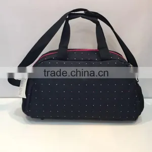 2017 Hot Sales Wholesales Custom Polyester Duffel Travel Bag Luggage Bag thumbnail-3