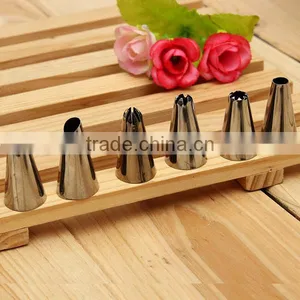 28pcs Nozzles Pastry Tube 1 Link Conversion Cake Cream Mounting Patterns Tool thumbnail-4