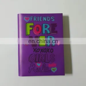 Custom Fashion Lovely Notebook Hardcover Personalized Journal Diary With Lock thumbnail-4