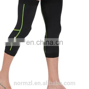 Custom Compression Sports Leg Sleeve Mens Basketball Leg Sleeve Balck thumbnail-1