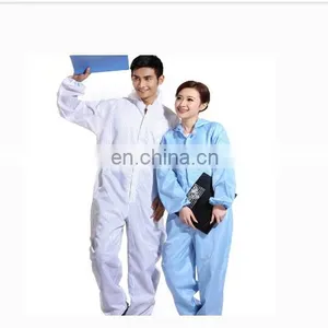 Hot Sell Anti-static 5mm Grid Polyester Esd Jumpsuit in thumbnail-6