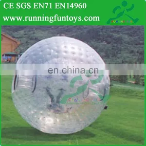 Crazy Giant Human Hamster Ball for Sale, TPU or PVC Zorb Ball Used for Grass or Hill Rolling thumbnail-5