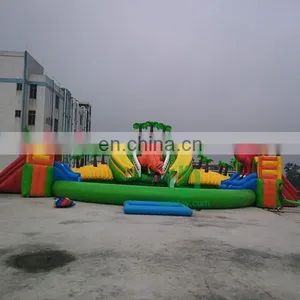 Summer Outdoor Giant DinosaurThemed Inflatable Water Park for Children,inflatable Water Park Group ,inflatable Pool Water Park thumbnail-3