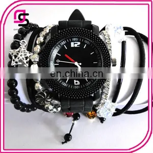 2014 Promotional Cheap Stock 1.5usd Women Fashion Hand Watch thumbnail-1
