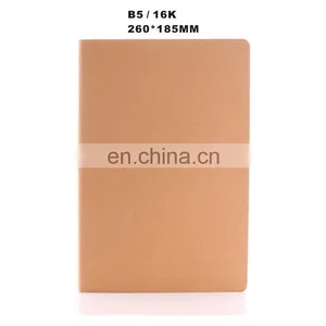 Customized Logo Kraft Cover Office Notebook With Multi Sizes B5 B6 A4 A5 A6 thumbnail-5