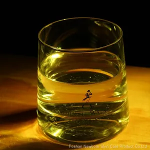 Thick Bottom Whisky Glass Cup/glass Drinking Cup With Customized Logo thumbnail-2