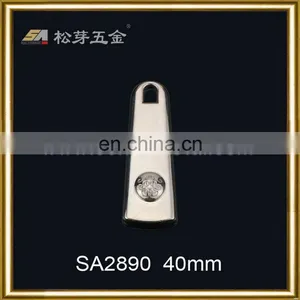 2015 Factory Direct Best Sell Zippers Slider Puller With Diamond thumbnail-2