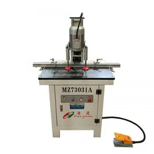 Test Strictly Wood Single Head Pneumatic Hinge Boring Machine 2800 R/PM thumbnail-1