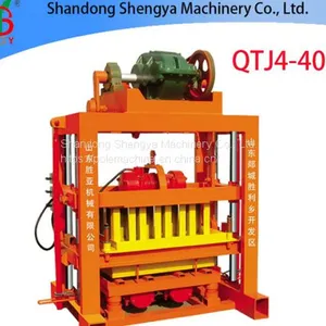 QTJ4-40B Hot Sale Small Concrete Block Machine thumbnail-1
