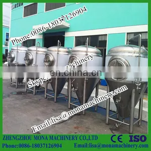 50l-6000l Jacketed Beer Fermentation Equipment/Fermentation Tank thumbnail-2