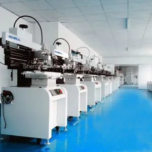 Electric Flat Bed PCB Board Printer Silk Screen Printing Machine for Sale thumbnail-2