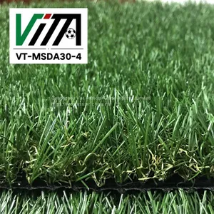PP+PE Artificial Grass Waterproof Landscape Lawn for Home Garden Grass VT-MSDA30-4 thumbnail-2