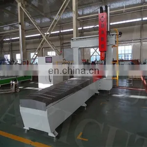 HSD Air Cooling Spindle Mould Desktop Mini Wood Carving Engraving Router Center 3D 5 Axis Cnc Woodworking Machine thumbnail-4