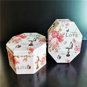 Christmas Tree Tin Box For Food & Biscuit Cookie Spherical Cake Tin thumbnail-4
