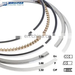 AT-1.0 FLEX Gasoline Spare Engine Parts Piston Ring 67.11 mm A70650 With Chrome Plating For VW thumbnail-3