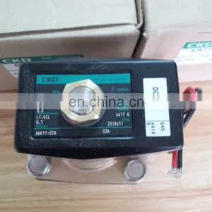 Safety Electric CKD Solenoid Valve Japan Pneumatic Solenoid Valves ADK11-15A-B2HB-DC24V thumbnail-1