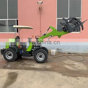 Cheapest China Smallest Diesel Wheel Loaders Mini ARTICULATED Front End Loader Mini Loadere for Sale Price thumbnail-7