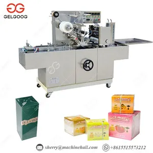 Automatic Cosmetic Box Wrapping Machine, Perfume Box Overwrap Machine thumbnail-1