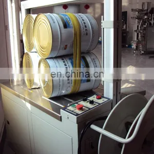 Shanghai Tea Carton Box Automatic Strapping Machine Corrugated Cartons Wrapping Packing Machine thumbnail-6