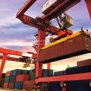 MJ 60t Track Container Gantry Crane thumbnail-1