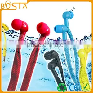 In-ear Stylish Fashion Coolest Best Selling Deep Bass Music Shoestring Lanyard Eaprhones thumbnail-1