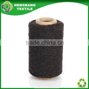 Industrial Recycled 20s 2ply Black Color Cotton Yarn Production HB660 China thumbnail-1