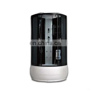 Hot Sale Luxury Tempered Glass Frame Round Shower Cabin thumbnail-1