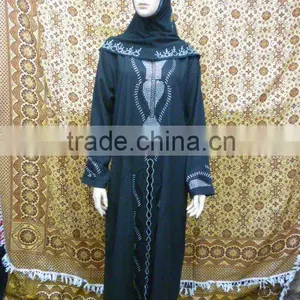 C194 Fashion Islamic Clothing; Women Abaya thumbnail-1