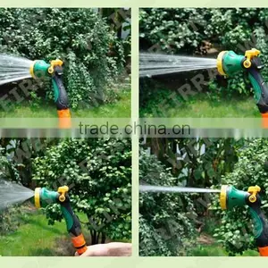 (84706) Garden Watering Tool Hose End Sprayer, 8 Patterns Aluminum TPR Covered 16'' Water Wand thumbnail-5