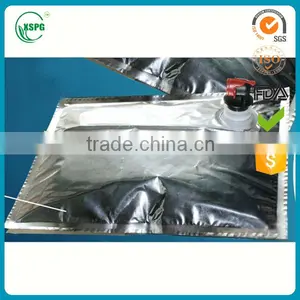 High Quality Fruit Juice Bag in Box/Bag for Milk With Pipe thumbnail-3
