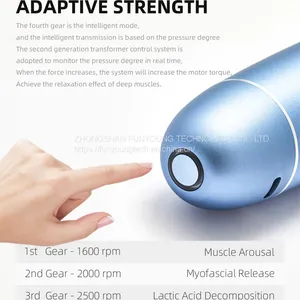Electric Massage Muscle Vibration Massage Gun Fitness Muscle Relaxation Massage Portable Home Mini Fascia Gun thumbnail-2