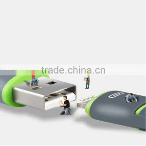 MOFi 2015 Hottest 1 Meter 2 in 1 Data Cable for Android and IPhone thumbnail-2